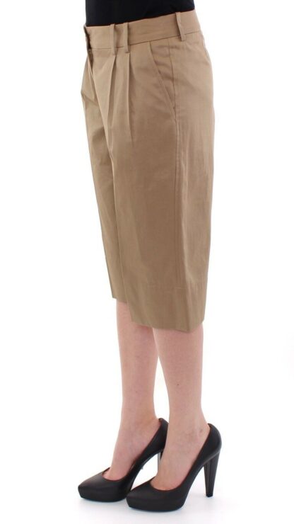 Dolce & Gabbana - Elegant Beige Cotton Shorts for Women