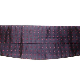 Dolce & Gabbana - Elegant Silk Polka Dot Cummerbund