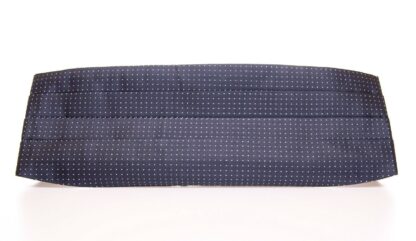 Dolce & Gabbana - Elegant Silk Polka Dot Cummerbund