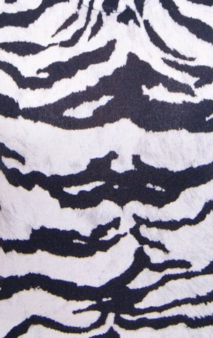 Dolce & Gabbana - Zebra Print Cashmere Sleeveless Top