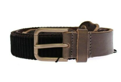 Dolce & Gabbana - Elegant Leather-Cotton Fusion Men's Belt