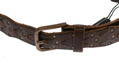 Dolce & Gabbana - Elegant Leather-Cotton Fusion Men's Belt