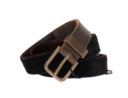 Dolce & Gabbana - Elegant Leather-Cotton Fusion Men's Belt