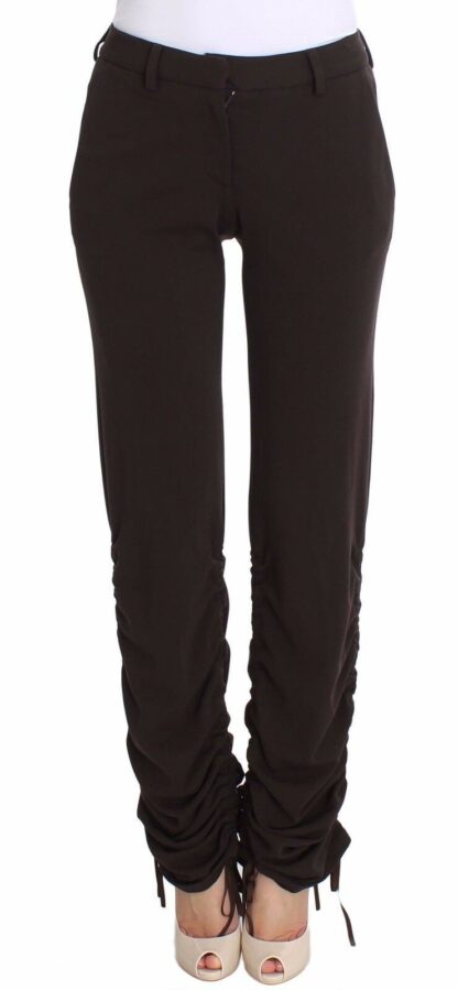 Ermanno Scervino - Chic Brown Casual Trousers for Sophisticated Style