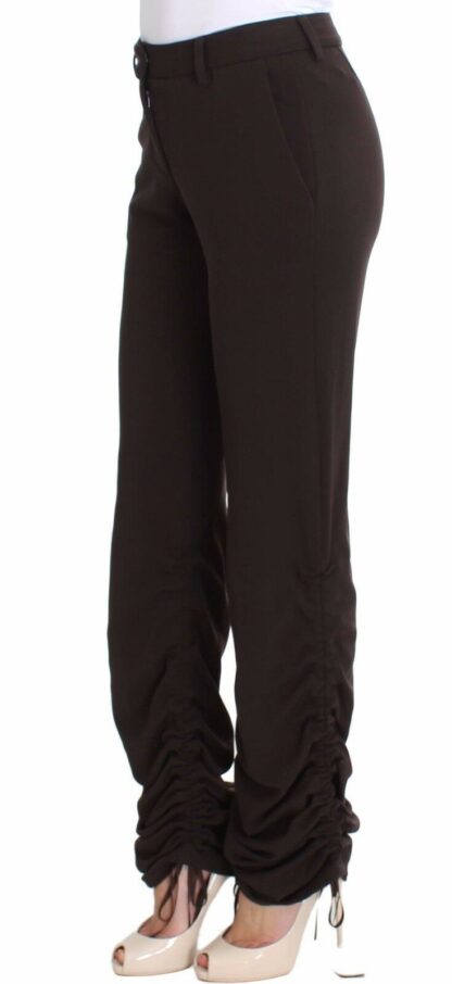 Ermanno Scervino - Chic Brown Casual Trousers for Sophisticated Style