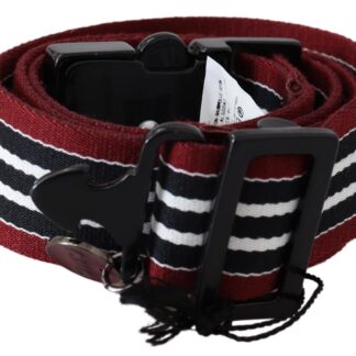 Costume National - Chic Red Leather Fashion Belt