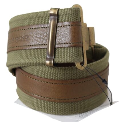 Ermanno Scervino - Chic Army Green Rustic Belt