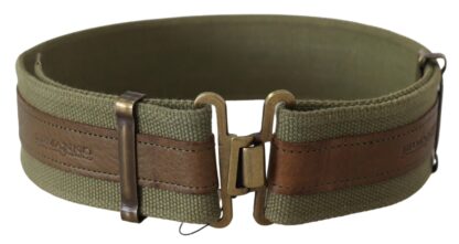 Ermanno Scervino - Chic Army Green Rustic Belt