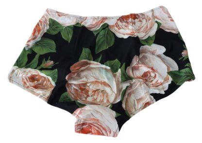 Dolce & Gabbana - Chic High-Waist Floral Bikini Bottom