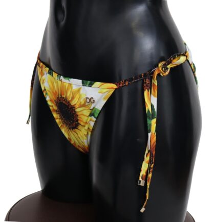 Dolce & Gabbana - Sunflower Enchantment Bikini Bottom