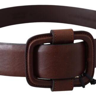 Ermanno Scervino - Chic Leather Adjustable Black Belt