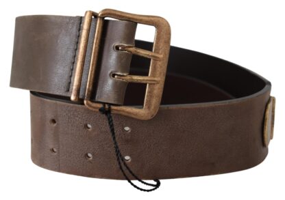 Ermanno Scervino - Elegant Leather Fashion Belt in Rich Brown