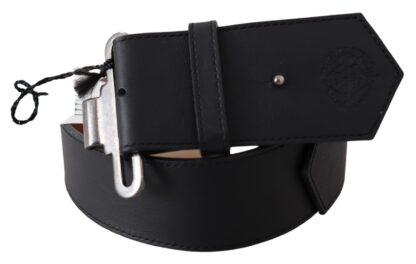 Ermanno Scervino - Chic Leather Adjustable Black Belt