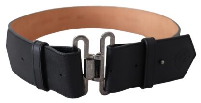 Ermanno Scervino - Chic Leather Adjustable Black Belt