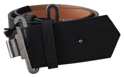 Ermanno Scervino - Chic Leather Adjustable Black Belt