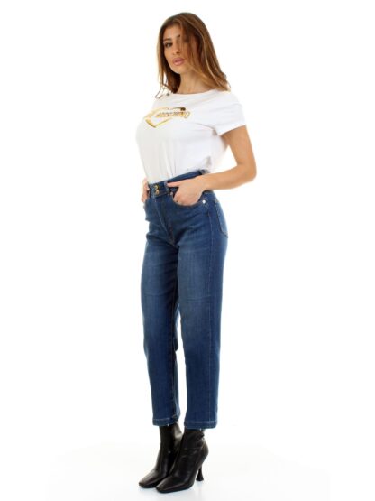 Love Moschino - Blue Cotton Women Jeans