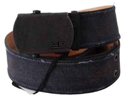 Ermanno Scervino - Chic Blue Leather Waist Belt