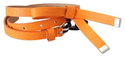 Scervino Street - Elegant Leather Double Buckle Belt