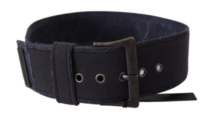 Ermanno Scervino - Elegant Black Leather Classic Belt