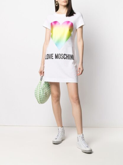 Love Moschino - White Cotton Women Dress