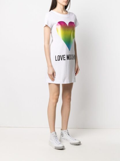 Love Moschino - White Cotton Women Dress