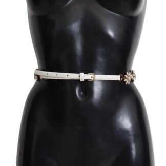 Costume National - Elegant Dark Brown Leather Belt