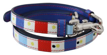 Dolce & Gabbana - Chic Multicolor Leather Shoulder Strap Accessory