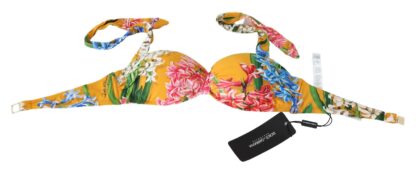 Dolce & Gabbana - Sunny Floral Bikini Top - Summer Elegance