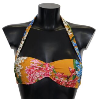 Dolce & Gabbana - Floral Elegance Elastic Bikini Top