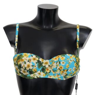 Dolce & Gabbana - Floral Elegance Swimwear Top