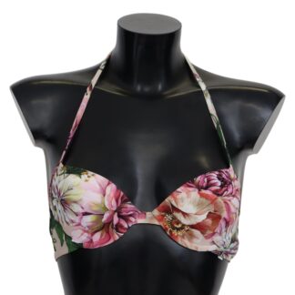 Dolce & Gabbana - Vibrant Floral Print Bikini Top