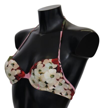 Dolce & Gabbana - Floral Elegance Swimwear Top