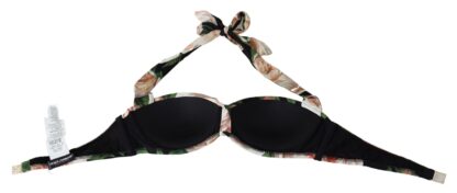 Dolce & Gabbana - Floral Elegance Elastic Bikini Top