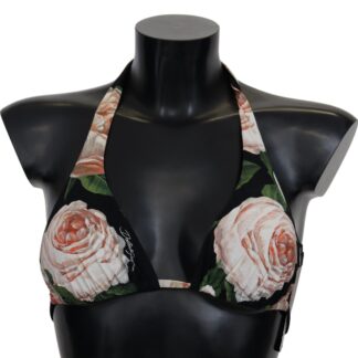 Dolce & Gabbana - Floral Elegance Elastic Bikini Top