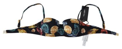 Dolce & Gabbana - Chic Seashell-Print Bikini Top