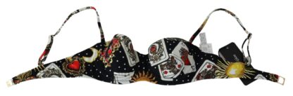 Dolce & Gabbana - Elegant Card Deck Bikini Top