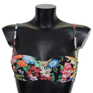 Dolce & Gabbana - Floral Elegance Swimwear Top