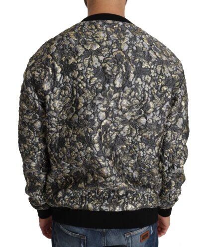 Dolce & Gabbana - Samba Jacquard Palm Crewneck Sweater