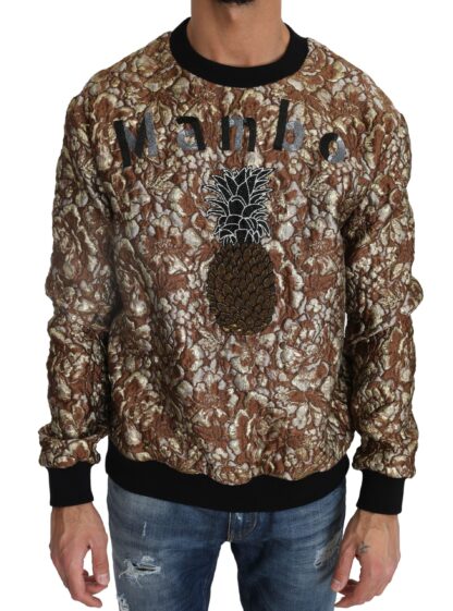 Dolce & Gabbana - Opulent Multicolor Crewneck Sweater