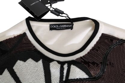 Dolce & Gabbana - New York Jazz Sequined Silk Sweater