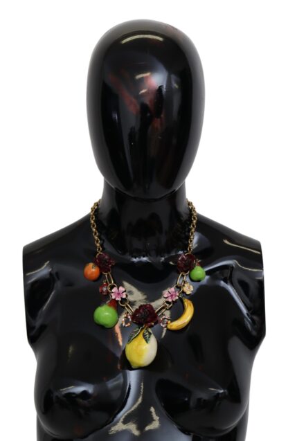 Dolce & Gabbana - Enchanted Garden Crystal Necklace