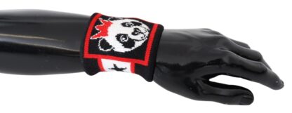 Dolce & Gabbana - Multicolor Panda Wrist Wrap Elegance