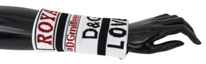 Dolce & Gabbana - Multicolored Virgin Wool Wrist Wrap