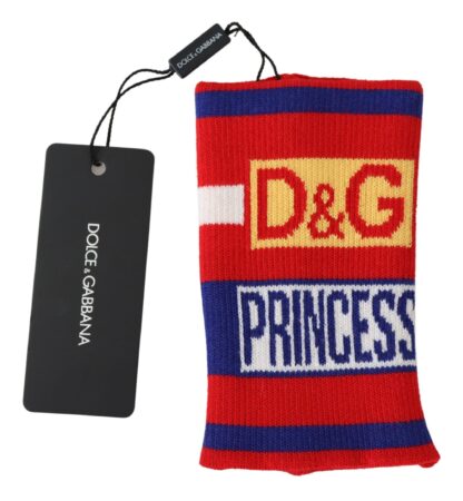 Dolce & Gabbana - Multicolored Wool Blend Designer Wrist Wrap