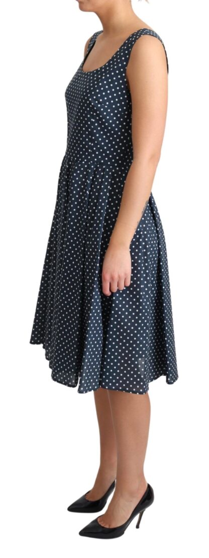 Dolce & Gabbana - Polka Dot Sleeveless A-Line Dress