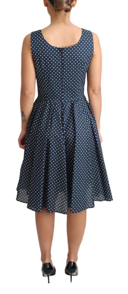 Dolce & Gabbana - Polka Dot Sleeveless A-Line Dress