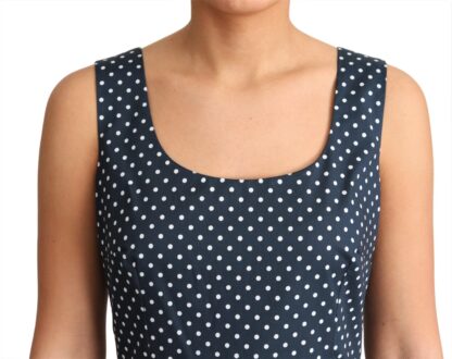 Dolce & Gabbana - Polka Dot Sleeveless A-Line Dress