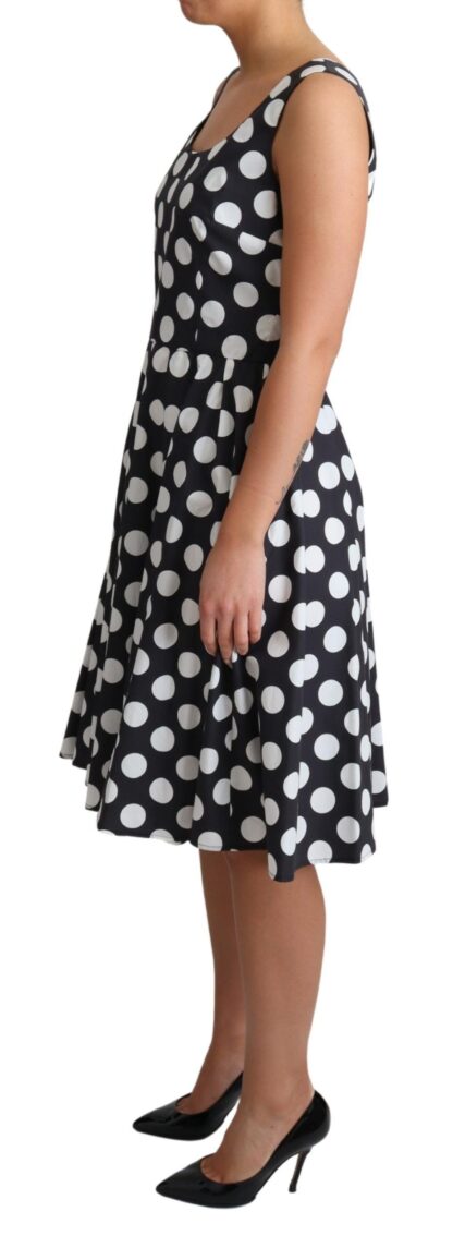 Dolce & Gabbana - Polka Dot Sleeveless A-Line Dress