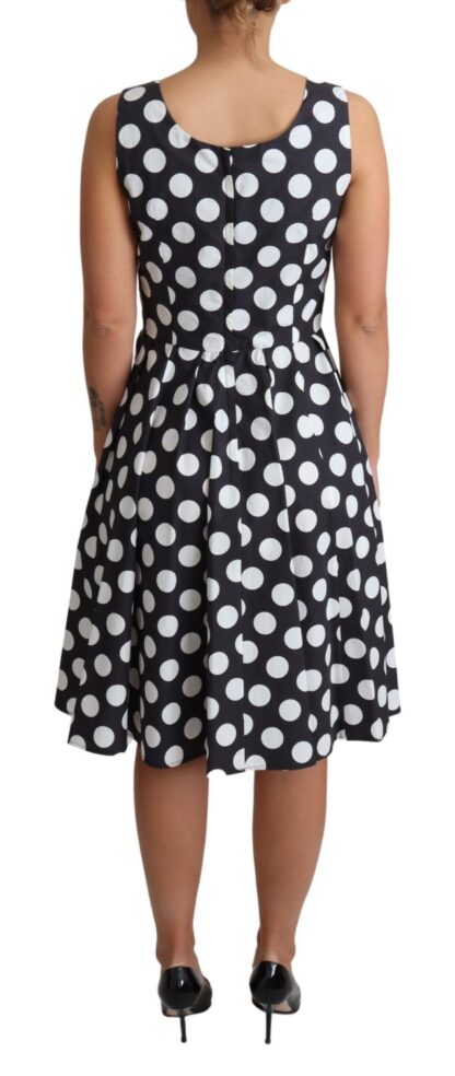 Dolce & Gabbana - Polka Dot Sleeveless A-Line Dress