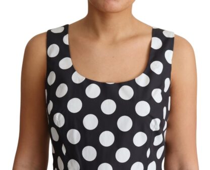 Dolce & Gabbana - Polka Dot Sleeveless A-Line Dress